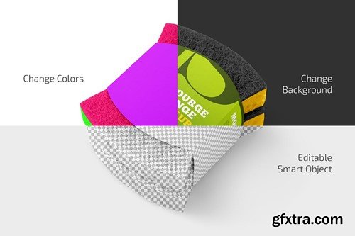 Scourge Sponge Mockup Set RLDQJ74 Scourge Sponge Mockup Set RLDQJ74