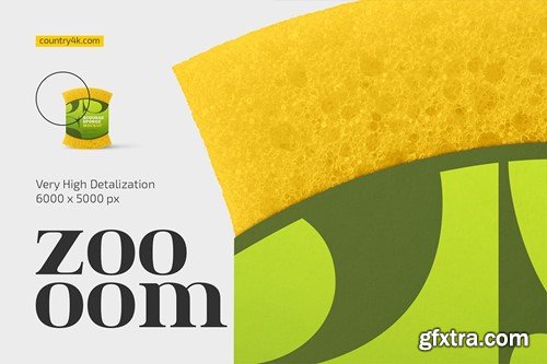 Scourge Sponge Mockup Set RLDQJ74 Scourge Sponge Mockup Set RLDQJ74