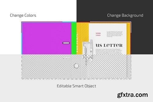 Ring Binder Mockup Set 4TA3VY5 Ring Binder Mockup Set 4TA3VY5