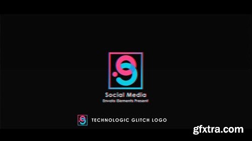Videohive Glitch Logo 47640936