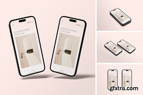 Smartphone Screen Mockup (R) AB2R5RM