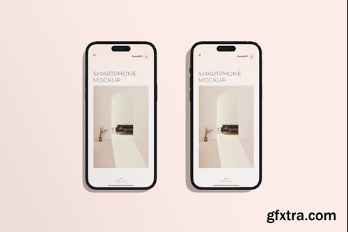Smartphone Screen Mockup (R) AB2R5RM