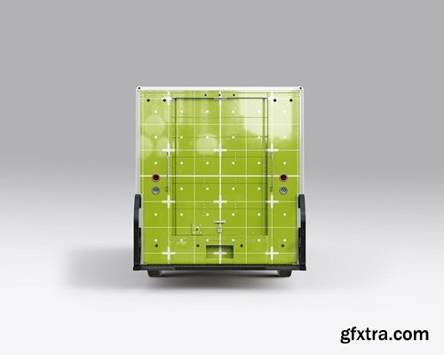 Pack Step Van Food Truck Mockup 25DAHHU Pack Step Van Food Truck Mockup 25DAHHU