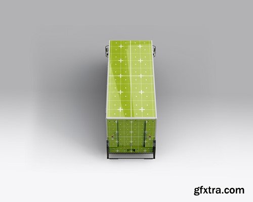 Pack Step Van Food Truck Mockup 25DAHHU Pack Step Van Food Truck Mockup 25DAHHU