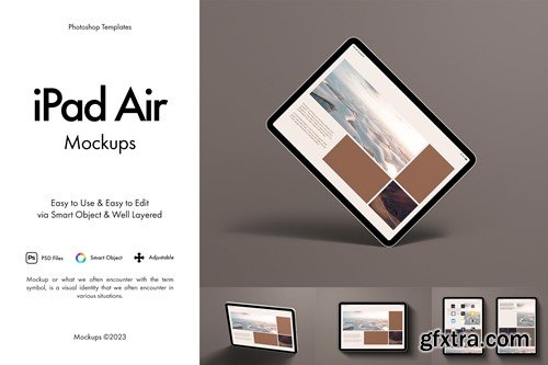 iPad Air Mockup 7FQ3648 iPad Air Mockup 7FQ3648