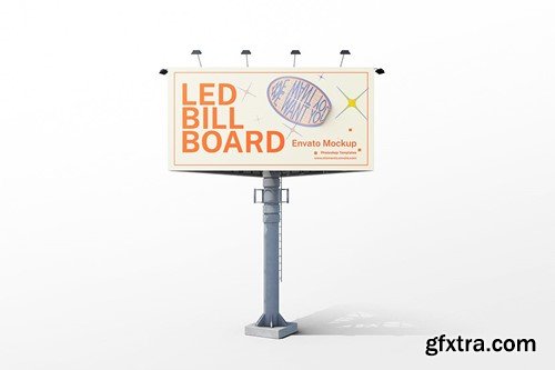 LED Billboard Mockup XDCWVQY LED Billboard Mockup XDCWVQY