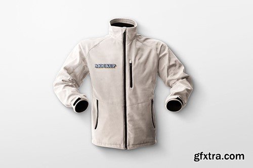 Winter Jacket Mockup TAZN7RR Winter Jacket Mockup TAZN7RR