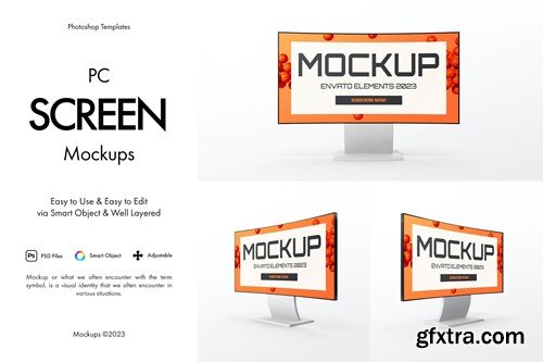 PC Screen Mockup GBBJKU4 PC Screen Mockup GBBJKU4
