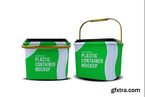 Plastic Container mockup CSXNLSJ Plastic Container mockup CSXNLSJ