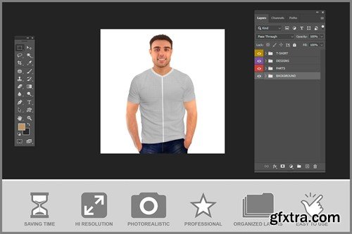V-Neck T-Shirt Mockups YRQBPQV V-Neck T-Shirt Mockups YRQBPQV