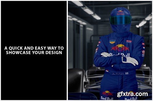 F1 Racing Kit Mockup QYJGHJJ F1 Racing Kit Mockup QYJGHJJ