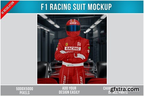 F1 Racing Kit Mockup QYJGHJJ F1 Racing Kit Mockup QYJGHJJ