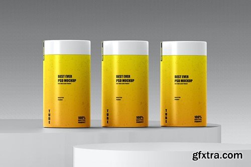 Cylindrical Paper Tube Round Box Mockup 250 Gram VHTWE3D Cylindrical Paper Tube Round Box Mockup 250 Gram VHTWE3D