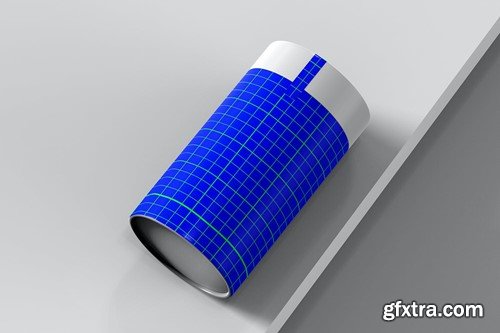 Cylindrical Paper Tube Round Box Mockup 250 Gram VHTWE3D Cylindrical Paper Tube Round Box Mockup 250 Gram VHTWE3D