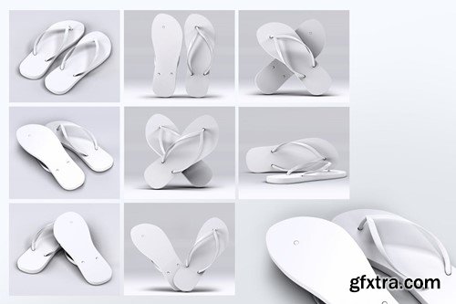 Flip Flops Sandals Mock-Up JSJFD4D Flip Flops Sandals Mock-Up JSJFD4D