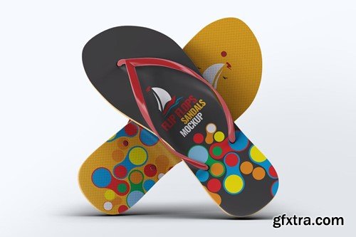 Flip Flops Sandals Mock-Up JSJFD4D Flip Flops Sandals Mock-Up JSJFD4D