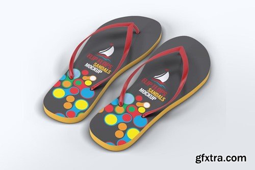 Flip Flops Sandals Mock-Up JSJFD4D Flip Flops Sandals Mock-Up JSJFD4D