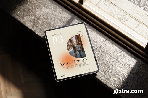 Realistic iPad Mockup 6M9E59V Realistic iPad Mockup 6M9E59V