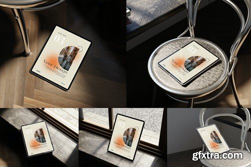 Realistic iPad Mockup 6M9E59V Realistic iPad Mockup 6M9E59V