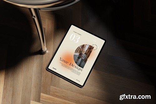 Realistic iPad Mockup 6M9E59V Realistic iPad Mockup 6M9E59V