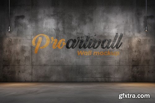Realistic Wall Mockup G2QLR6Q Realistic Wall Mockup G2QLR6Q
