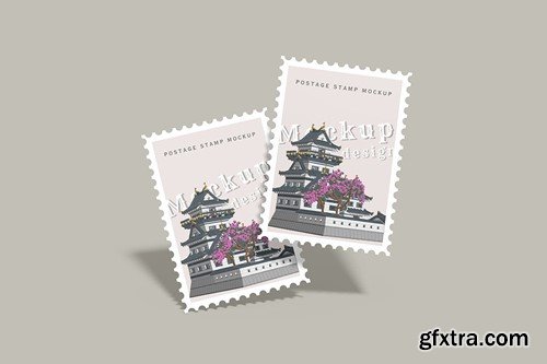 Postage Stamps Mockup 7T4SV8G Postage Stamps Mockup 7T4SV8G