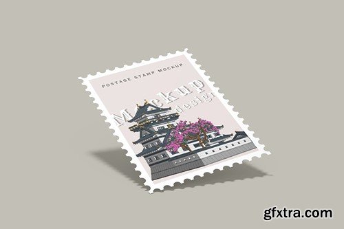 Postage Stamps Mockup 7T4SV8G Postage Stamps Mockup 7T4SV8G