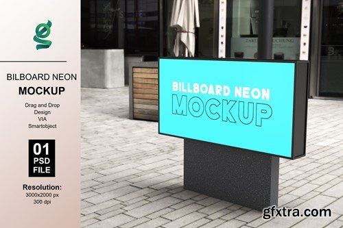 Bilboard Neon Mockup 2 2DQRVVQ Bilboard Neon Mockup 2 2DQRVVQ