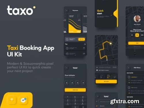 Taxo Ui Kit Ui8.net