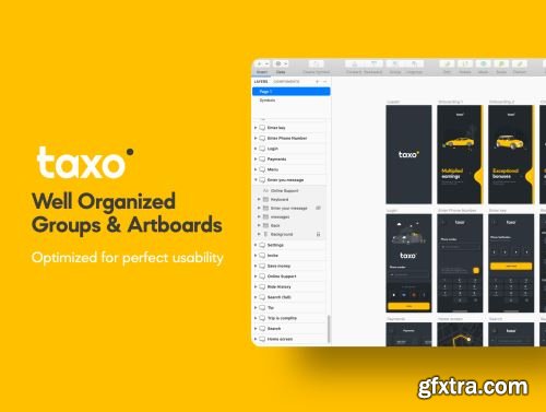 Taxo Ui Kit Ui8.net