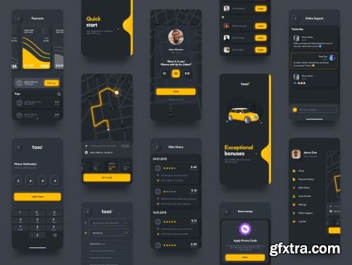 Taxo Ui Kit Ui8.net