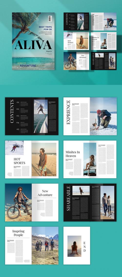 Aliva Magazine Template 637366055