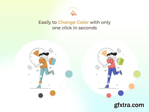 Supercharge Lined Illustration Ui8.net