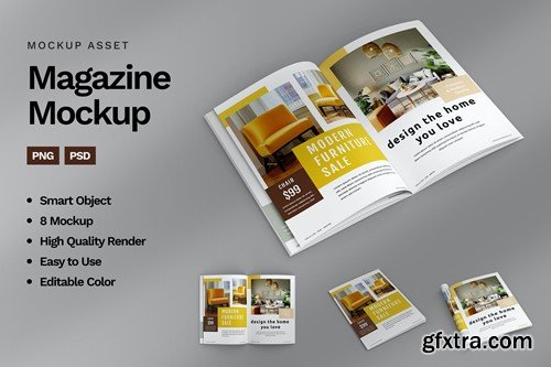 Magazine Mockup TBGAMZV Magazine Mockup TBGAMZV