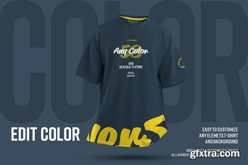 Mockups Oversize T-shirt 9EVAAHN Mockups Oversize T-shirt 9EVAAHN