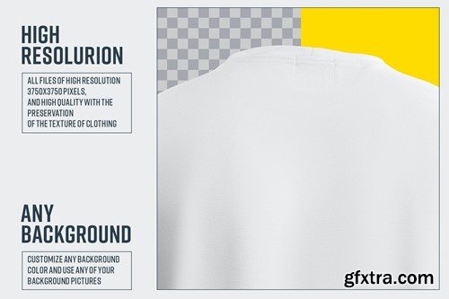 Mockups Oversize T-shirt. Back view 48JTMKY Mockups Oversize T-shirt. Back view 48JTMKY