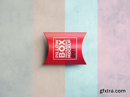 Pillow Box Packaging Mockup 001 LTSST39 Pillow Box Packaging Mockup 001 LTSST39