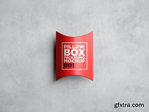 Pillow Box Packaging Mockup 001 LTSST39 Pillow Box Packaging Mockup 001 LTSST39