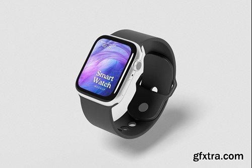 Smartwatch Mockup or Apple Watch Mockup S76WWPE Smartwatch Mockup or Apple Watch Mockup S76WWPE