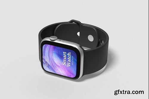Smartwatch Mockup or Apple Watch Mockup S76WWPE Smartwatch Mockup or Apple Watch Mockup S76WWPE