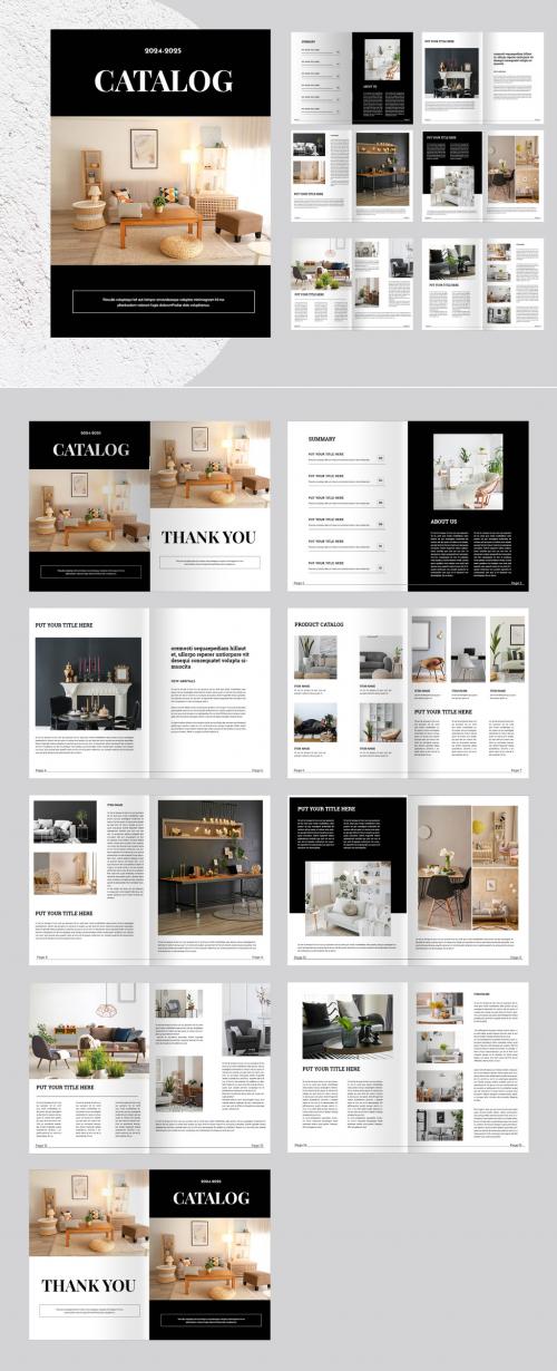 Clean Catalog Magazine Template 636960120