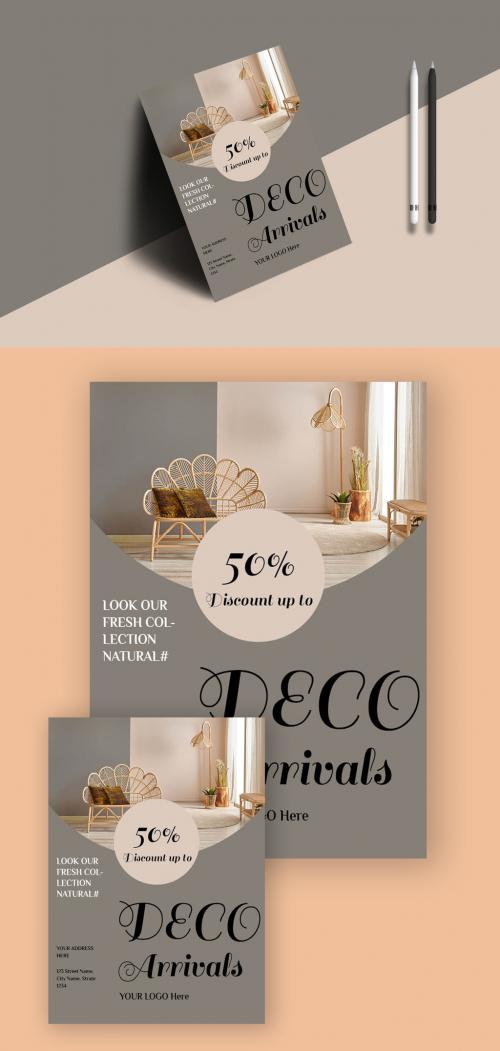 Deco Arriuals Flyer Template 636959528
