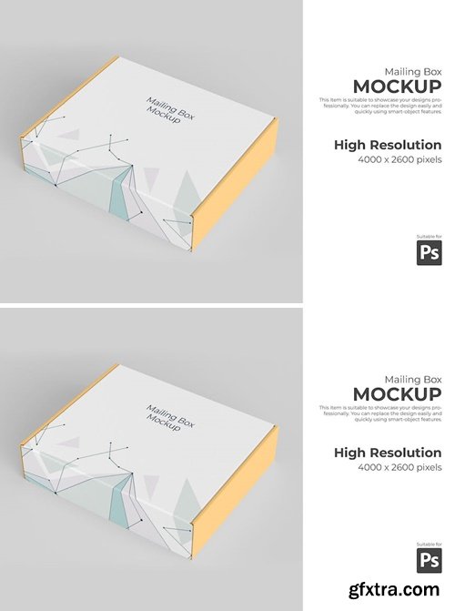 Mailing Box Mockup HWZPMLK