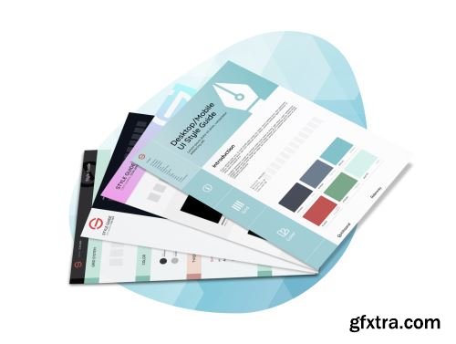 STYLE GUIDE - Templates for Sketch and Photoshop Ui8.net