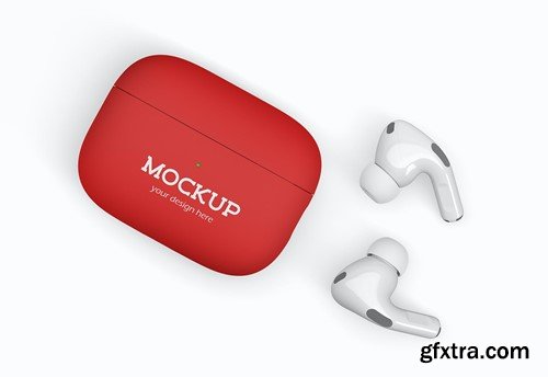 AirPods Pro Case Mockup Set 42FHES8 AirPods Pro Case Mockup Set 42FHES8