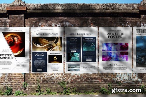 Poster Mockup Design B283T8W Poster Mockup Design B283T8W