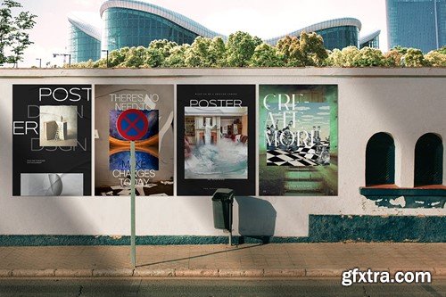 Poster Mockup Design B283T8W Poster Mockup Design B283T8W