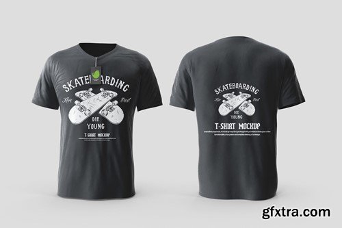 Apparel T-shirts Skateboard Mockup R8GP4BF Apparel T-shirts Skateboard Mockup R8GP4BF
