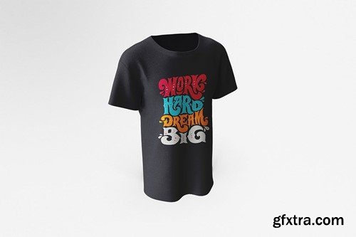 Male T-Shirt Mockup LLER89B Male T-Shirt Mockup LLER89B