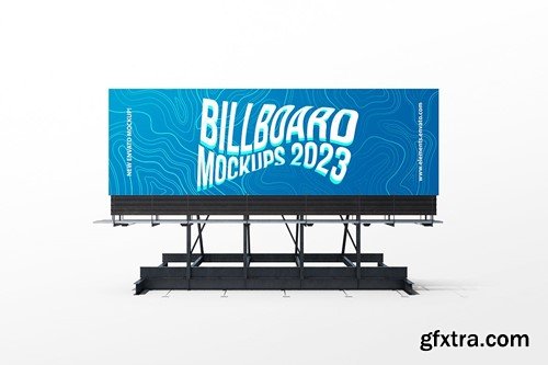 Landscape Billboard Mockup RYH9B8S Landscape Billboard Mockup RYH9B8S
